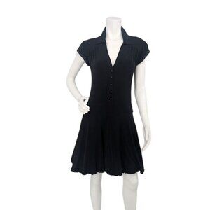 Vintage XOXO Shirt Dress Women Size M Drop Waist Skater Retro Pin Up  Rockabilly